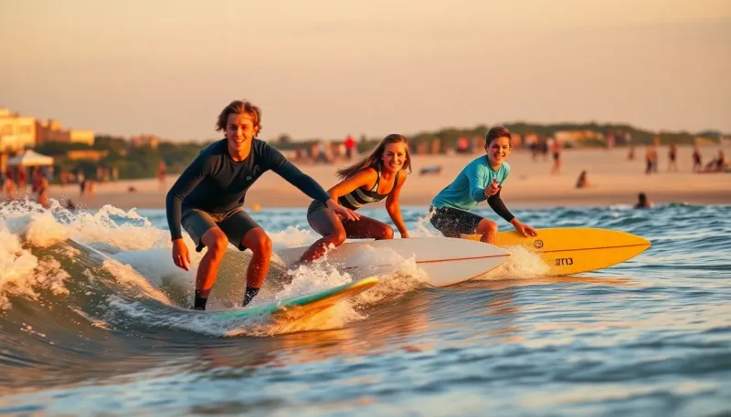 Colonie de surf : vivez une expérience inoubliable dans les Landes