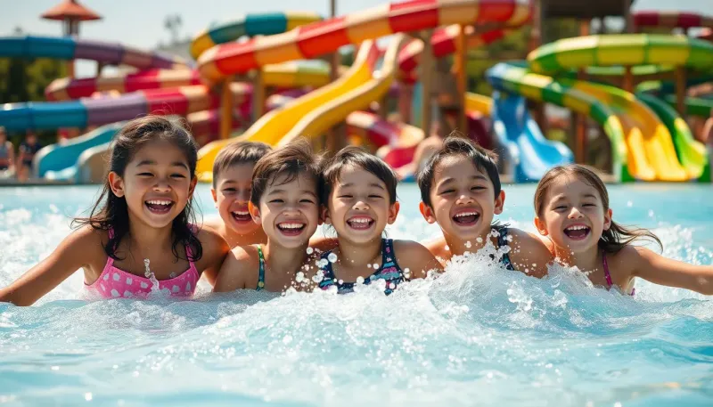 Colonie de vacances dans un parc d'attraction : une expérience inoubliable