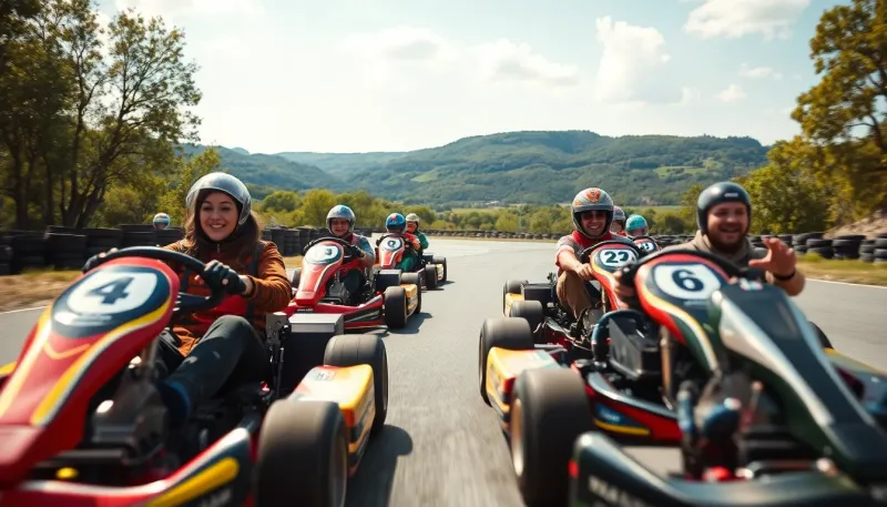 Karting en Ardèche : sensations fortes et adrénaline garanties