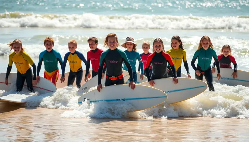 La colonie surf : un séjour inoubliable sur les vagues du Sud-Ouest