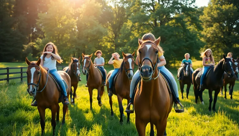 Tout savoir sur les colonies d'équitation pour enfants et adolescents